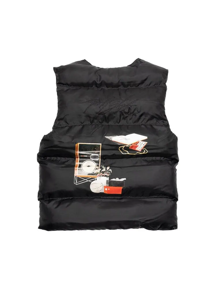Утепленный жилет Air Jordan Artist Series Vest By Jacob Rochester — изображение 2 из 2, черный/красный