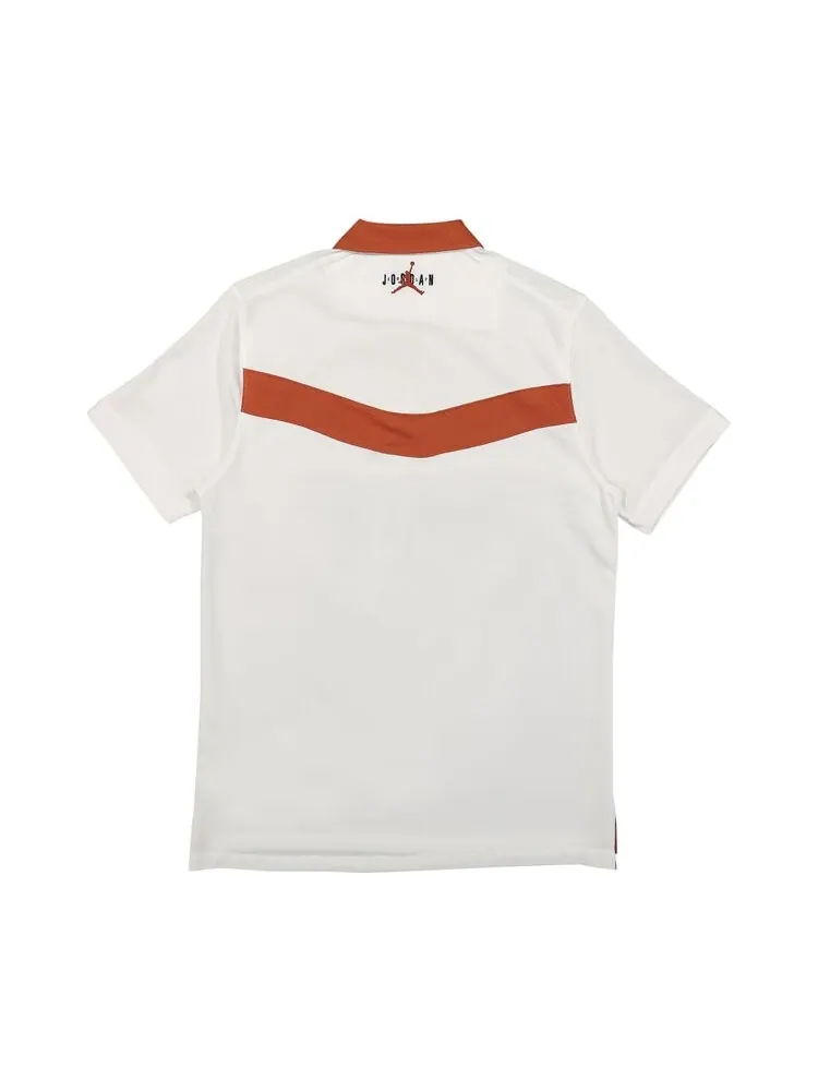 Поло Air Jordan x Eastside Golf EG Polo 'White/Burnt Sunrise/Midnight Navy' — изображение 2 из 2, белый