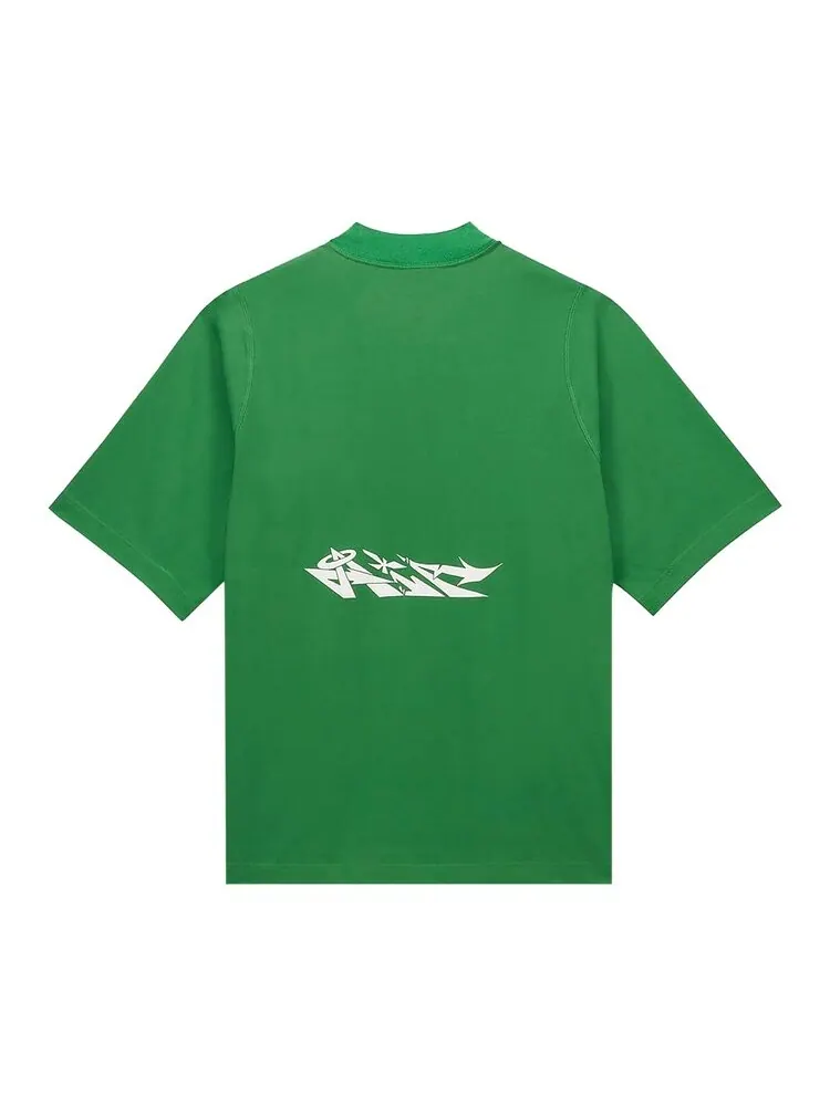 Майка Nike x Off-White Short-Sleeve Top (Asia Sizing) — изображение 2 из 2, зеленый/белый