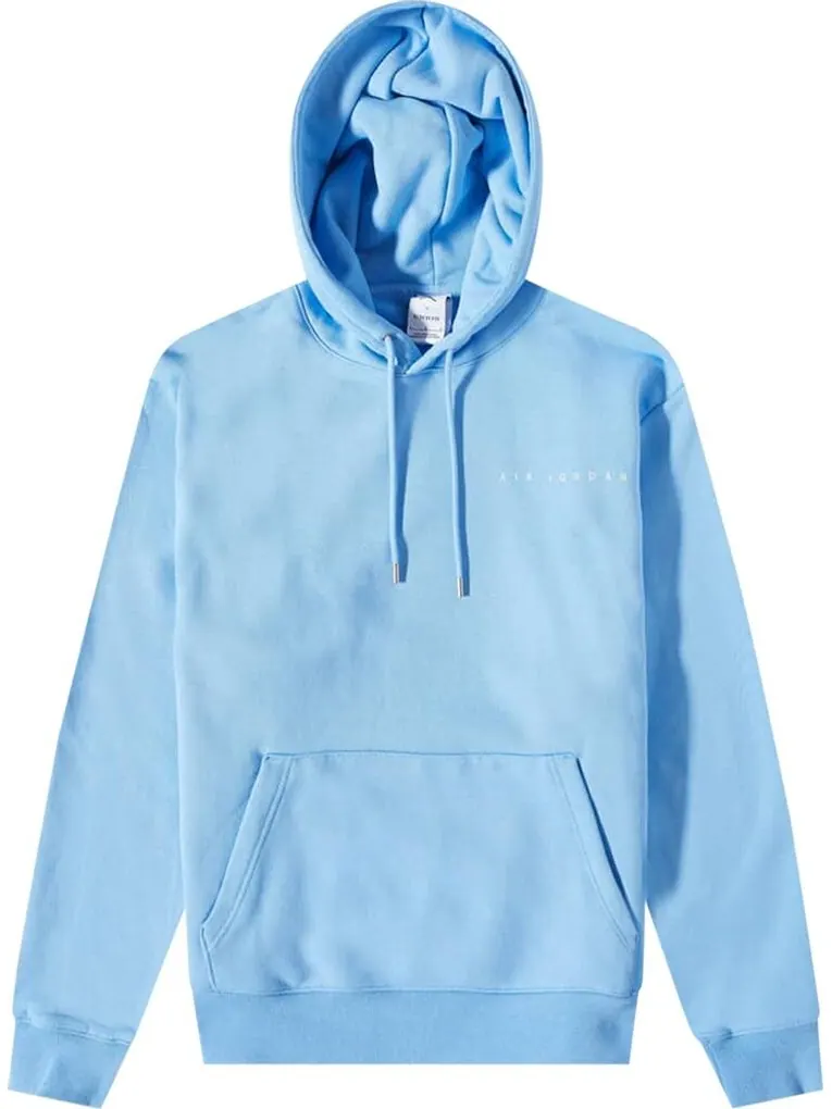 Худи Air Jordan x Union MJ Fleece Hoodie 'Cobalt Pulse/Coconut Milk' — изображение 1 из 2, синий