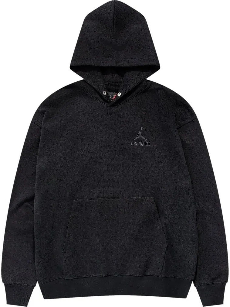Худи Air Jordan x A Ma Maniére Jacquard Hoodie 'Black' — изображение 1 из 2, черный
