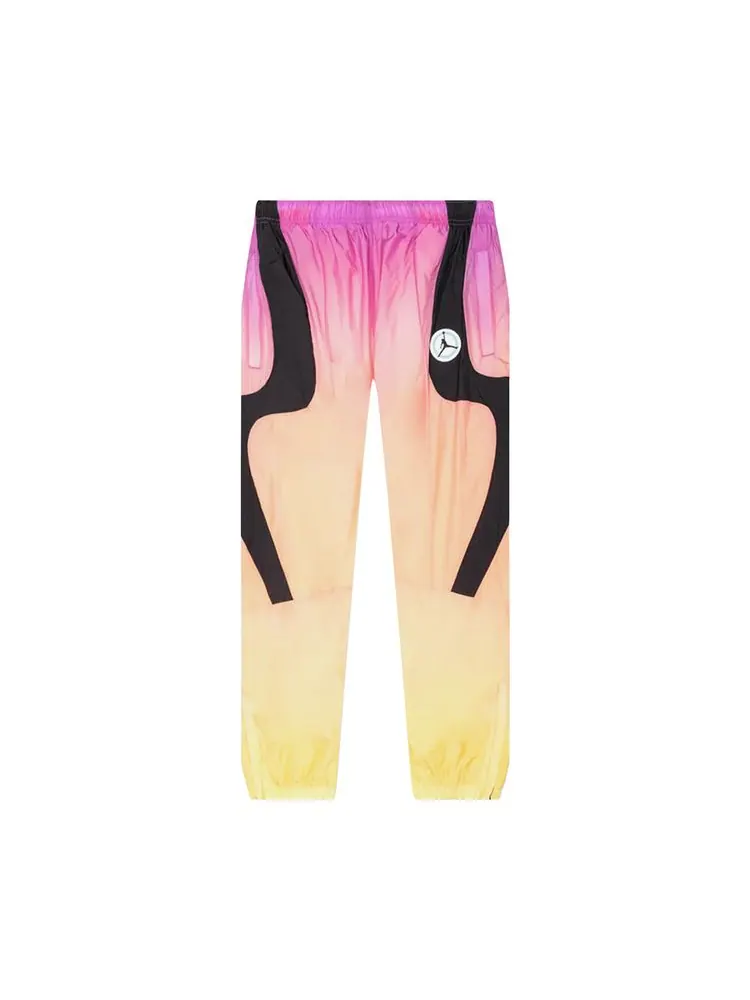 Брюки Air Jordan x DJ Khaled Jogger Pant 'Violet Star/Bicycle Yellow' — изображение 1 из 2, фиолетовый/желтый