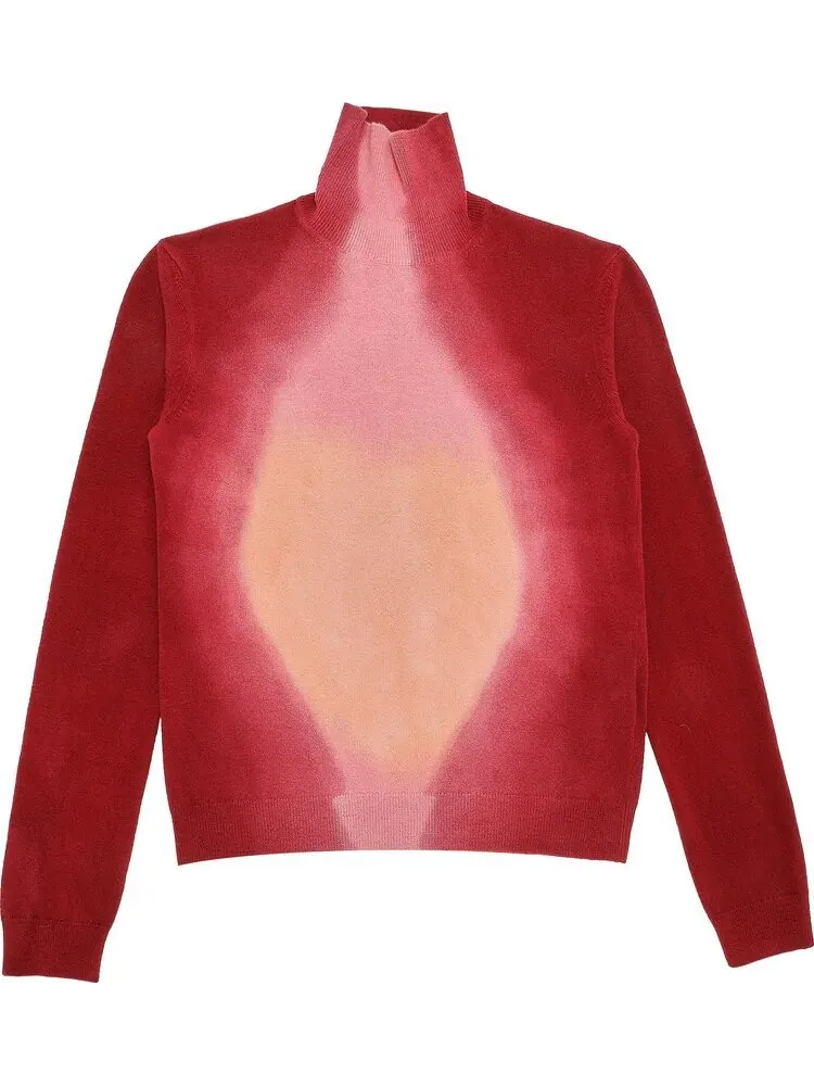 Свитер Marni Turtleneck Sweater 'Burgundy' — изображение 1 из 3, красный