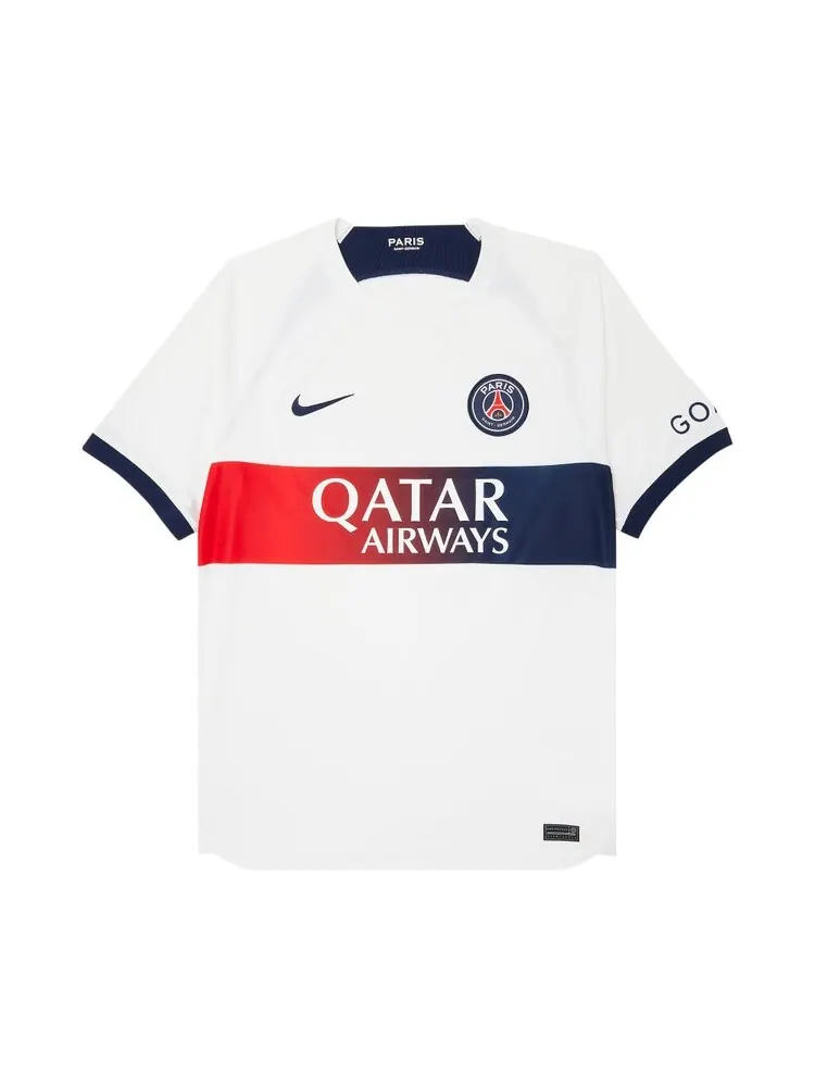 Джерси Nike Paris Saint-Germain Stadium Away Dri-FIT 'White/Midnight Navy' — изображение 1 из 3, белый