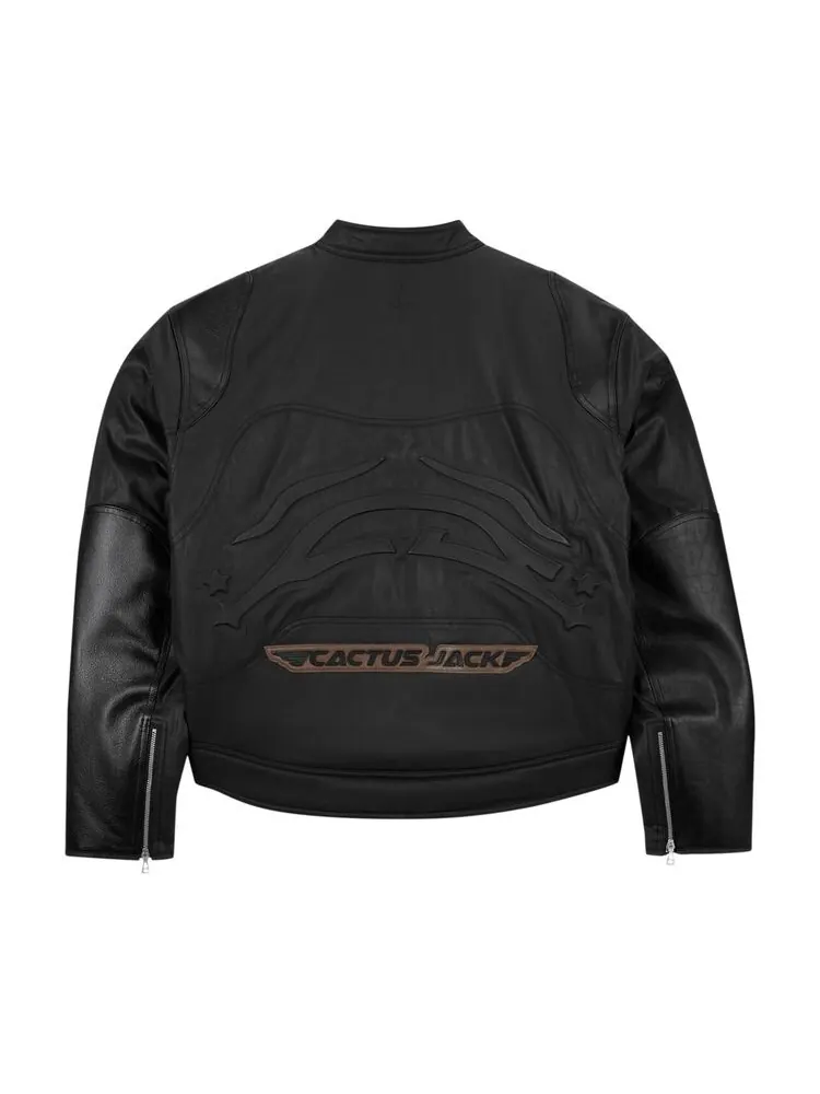Куртка Air Jordan x Travis Scott Waxed Jacket Black — изображение 2 из 2, черный