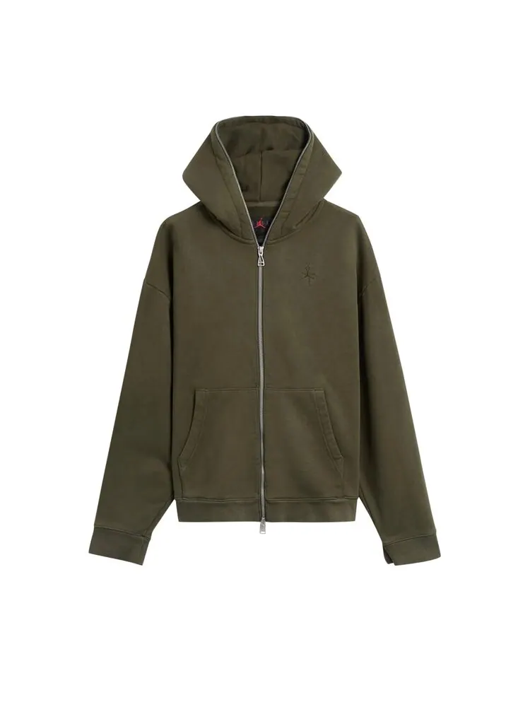 Худи Air Jordan x Travis Scott Full-Zip Hoodie — изображение 1 из 3, хаки