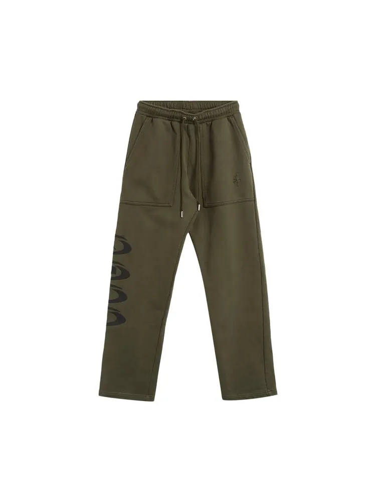 Брюки Air Jordan x Travis Scott Fleece Pants — изображение 1 из 2, зеленый