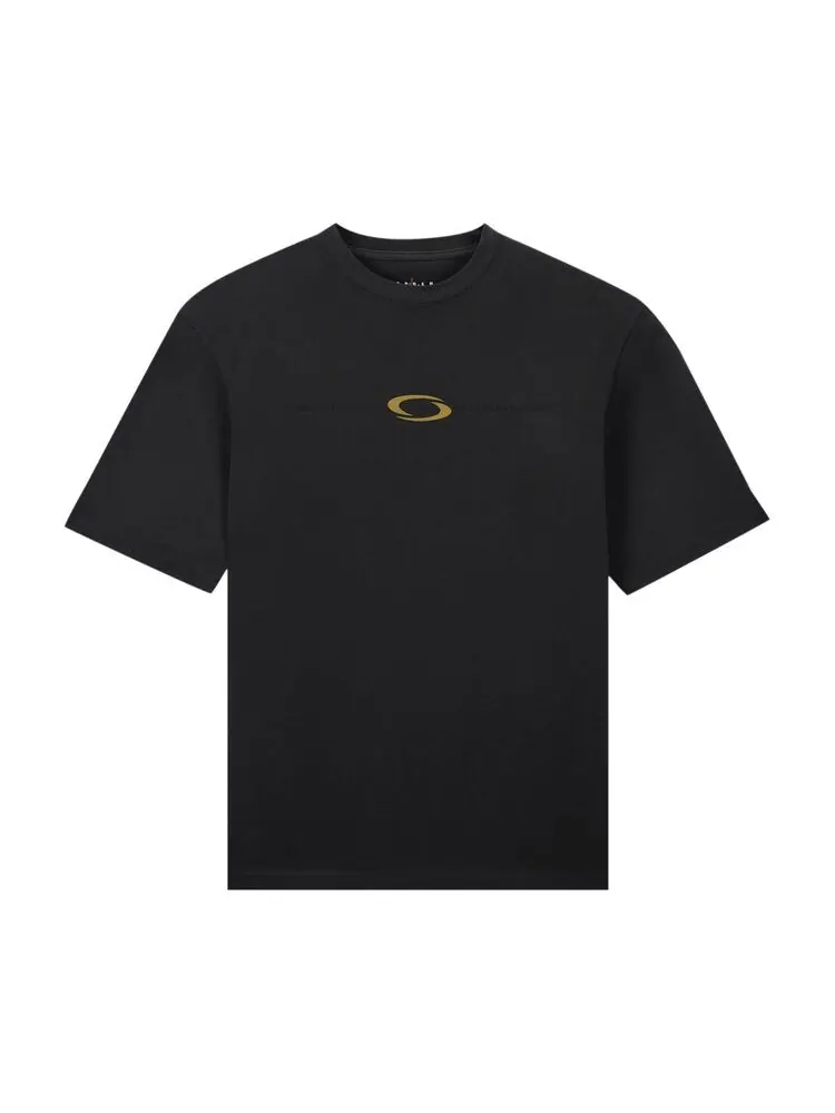 Футболка Air Jordan x Travis Scott Logo Tee Dark Smoke Grey — изображение 1 из 2, черный