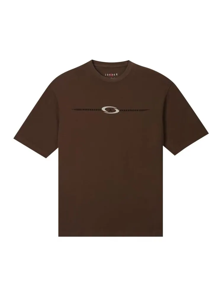 Футболка Air Jordan x Travis Scott T-Shirt — изображение 1 из 2, коричневый