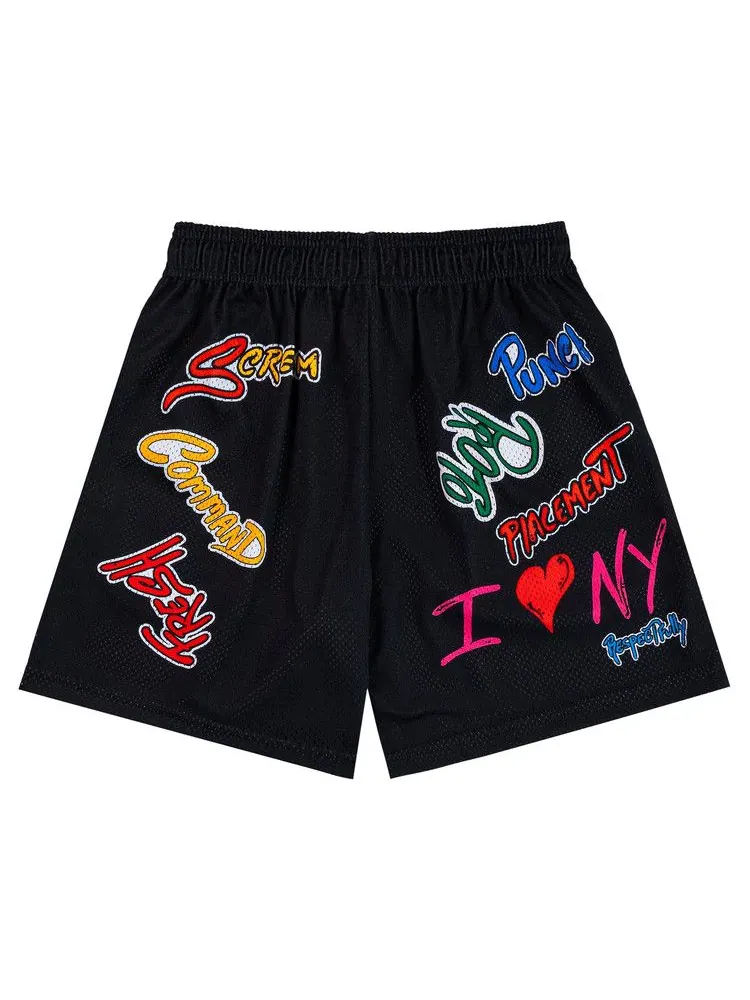 Шорты Eric Emanuel x Matty Boy Short — изображение 2 из 3, черный/синий