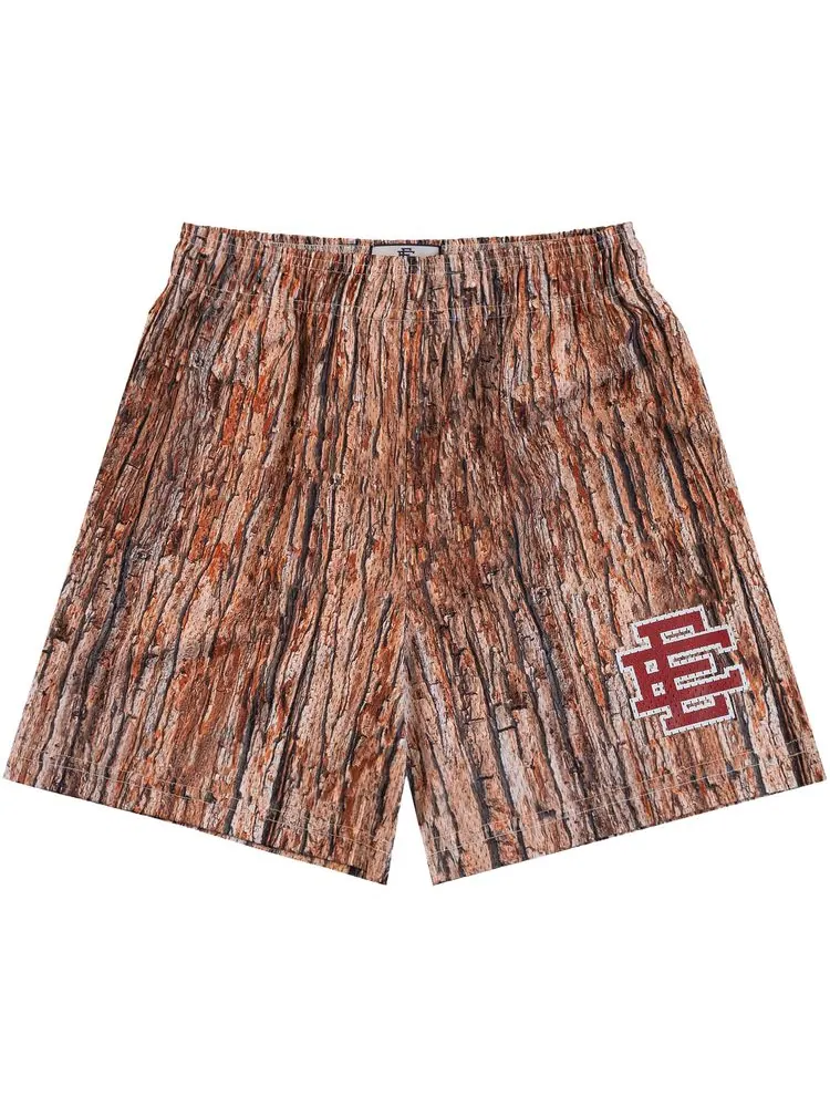 Шорты Eric Emanuel EE Basic Shorts 'Brown Bark/Red'