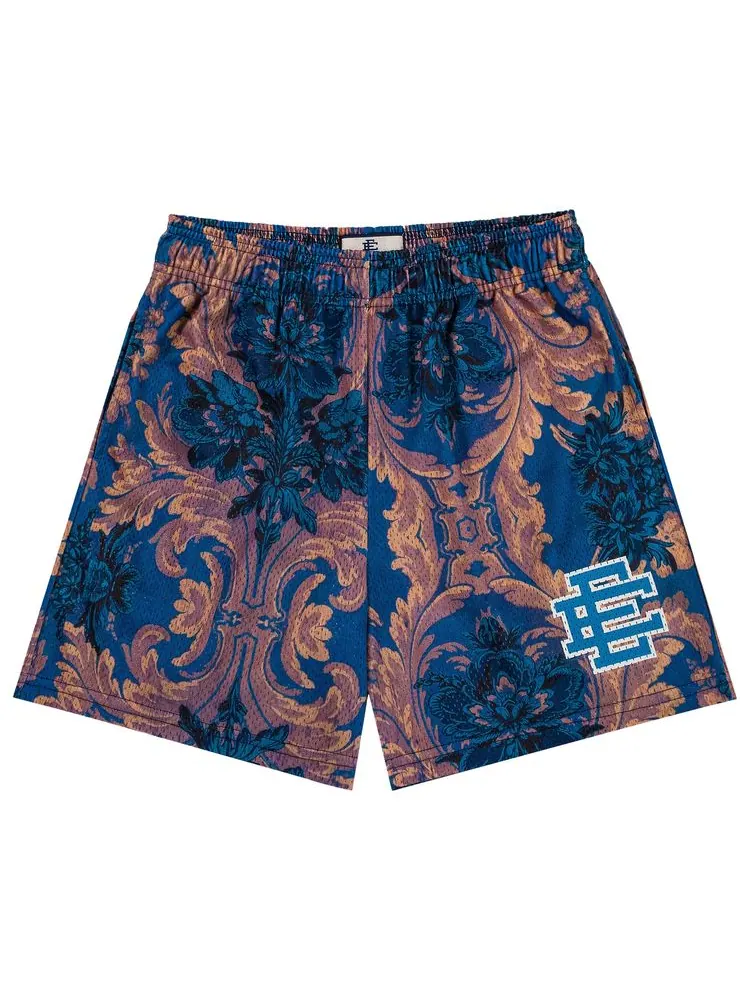 Шорты Eric Emanuel EE Basic Shorts 'Wallpaper/Blue'