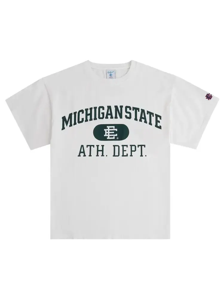 Футболка Eric Emanuel Ee Michigan St. белого цвета