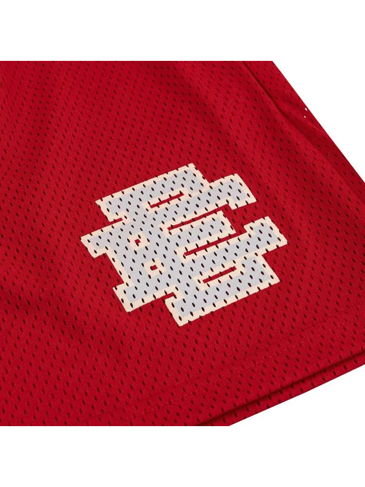 Шорты Eric Emanuel EE Basic Short — изображение 2 из 2, красный/серый