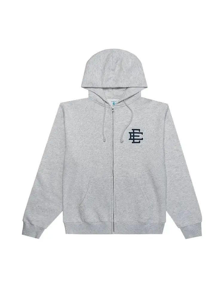 Куртка Eric Emanuel EE Basic Zip-Up цвета «серый меланж» — изображение 1 из 1
