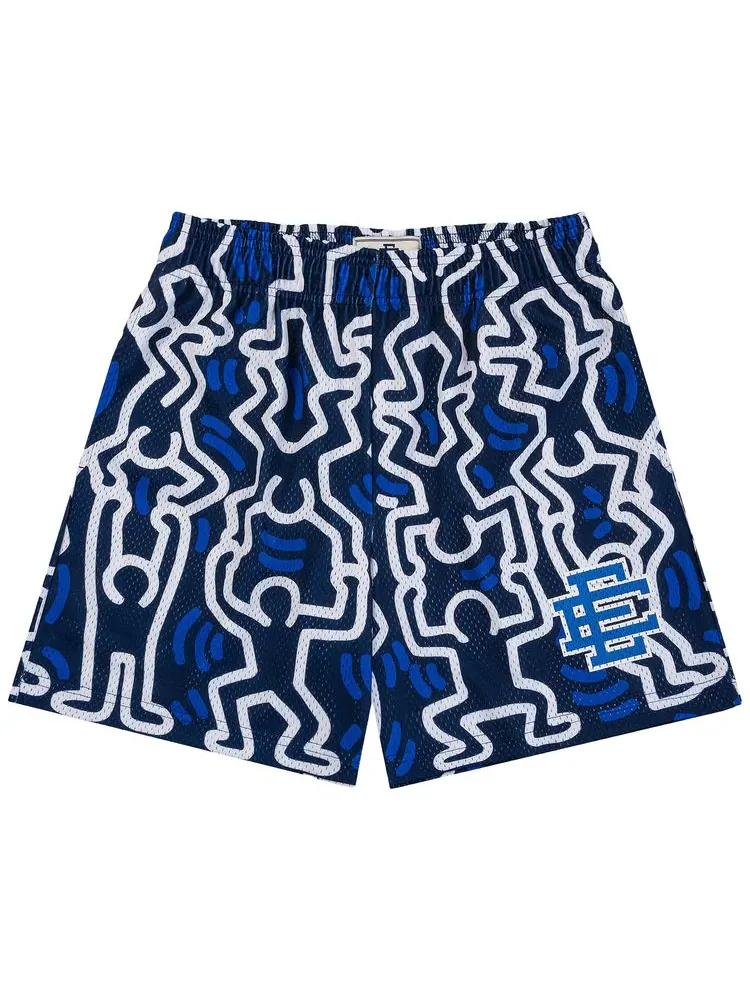 Шорты Eric Emanuel EE Keith Haring Short — изображение 1 из 1, синий