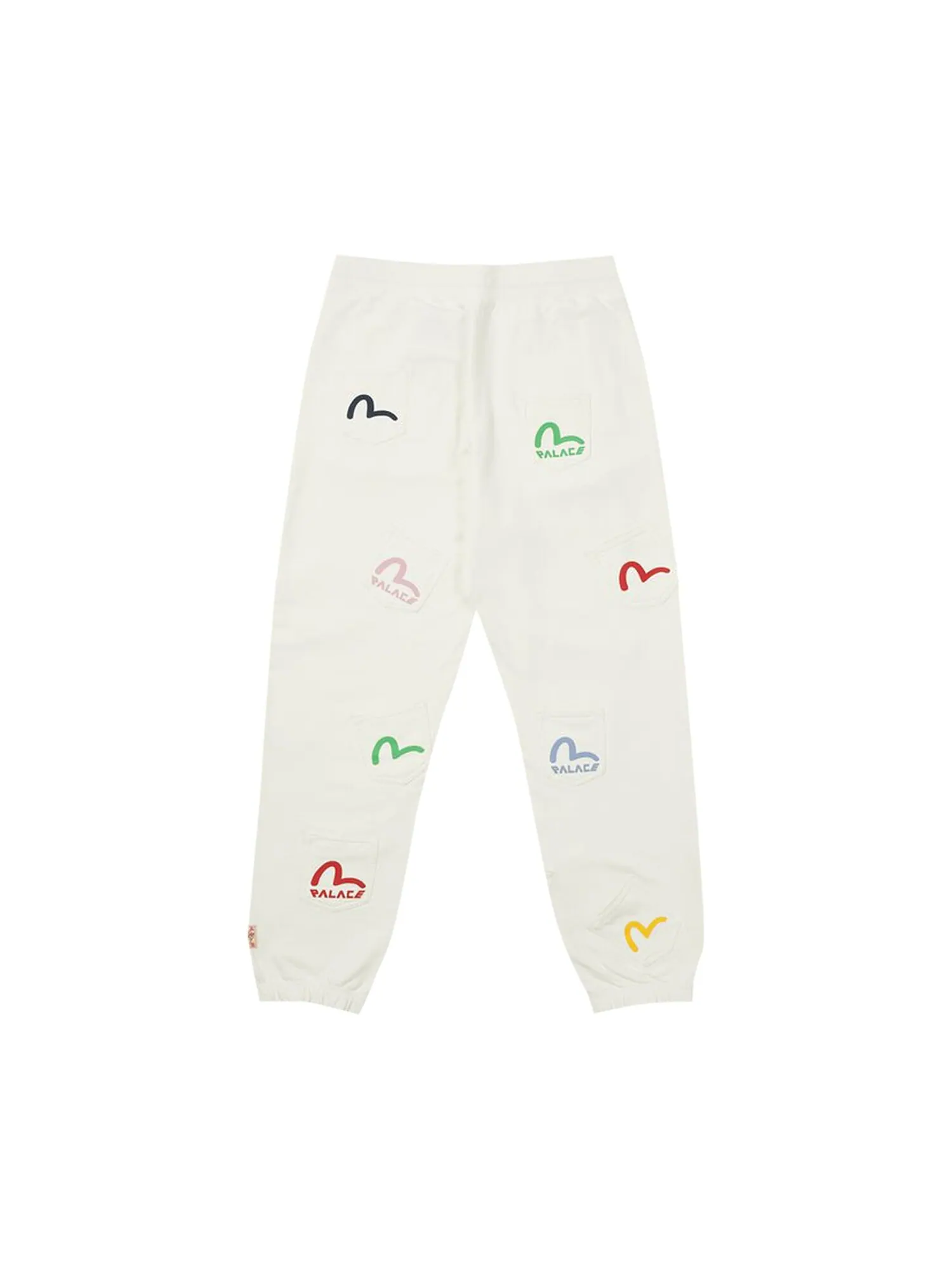 Джоггеры Palace x Evisu с несколькими карманами — изображение 2 из 2, цапля