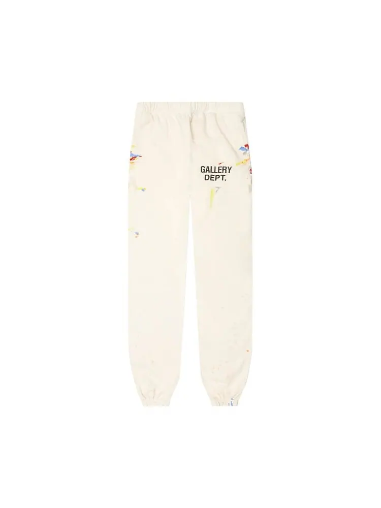 Спортивные брюки Gallery Dept. Logos 'Antique White' — изображение 2 из 3, белый