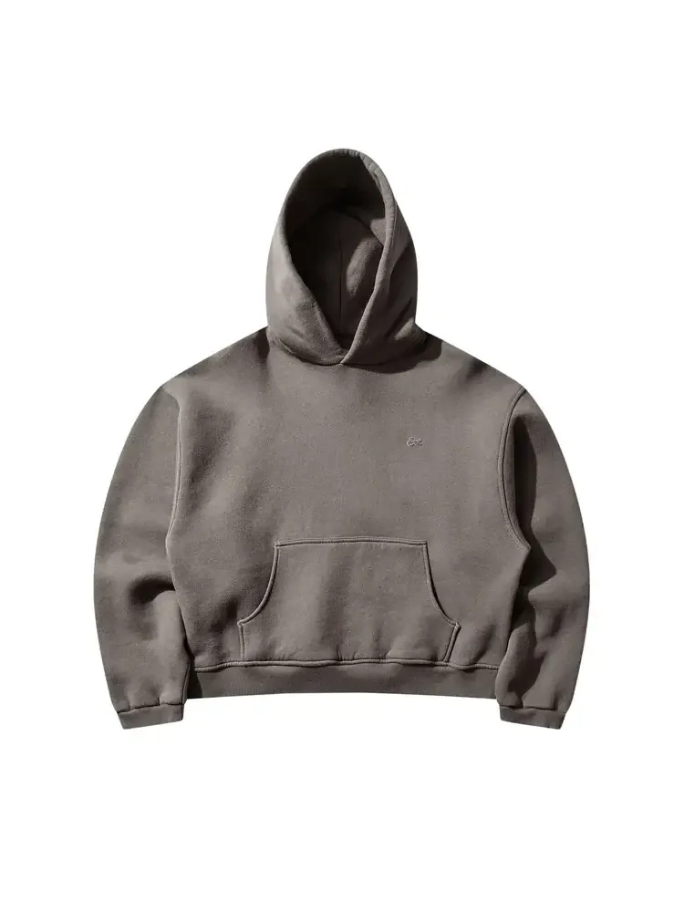 Вязаная толстовка ERL Heathered Hoodie Knit цвета «тауп»