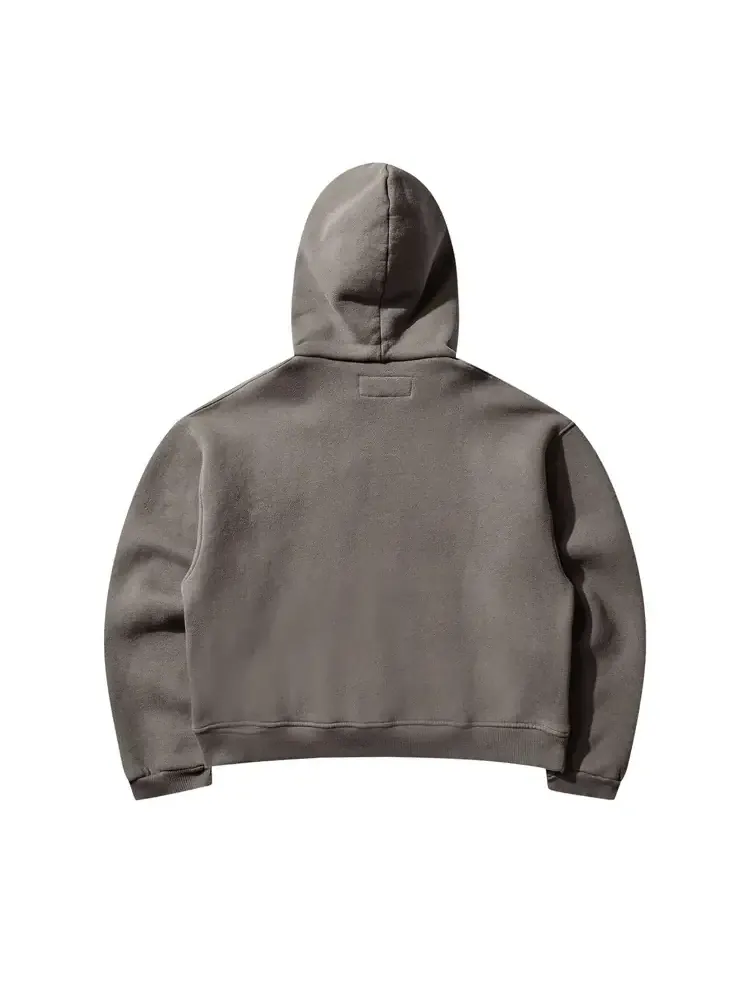 Вязаная толстовка ERL Heathered Hoodie Knit цвета «тауп» — изображение 2 из 2, бежевый