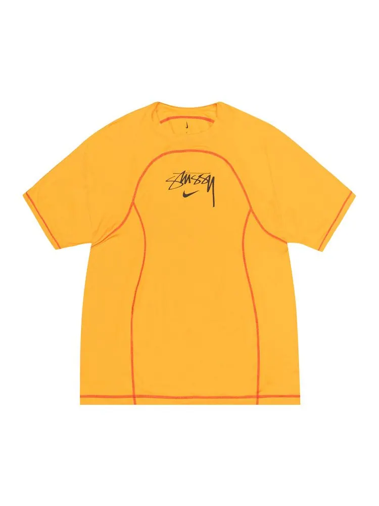 Свитер Nike x Stussy UV Crew, Sundial — изображение 1 из 2, желтый