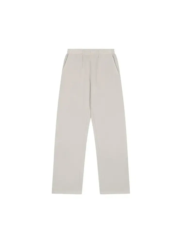 Спортивные штаны прямого кроя Entire Studios Straight Leg Sweatpant 'Off White' — белый