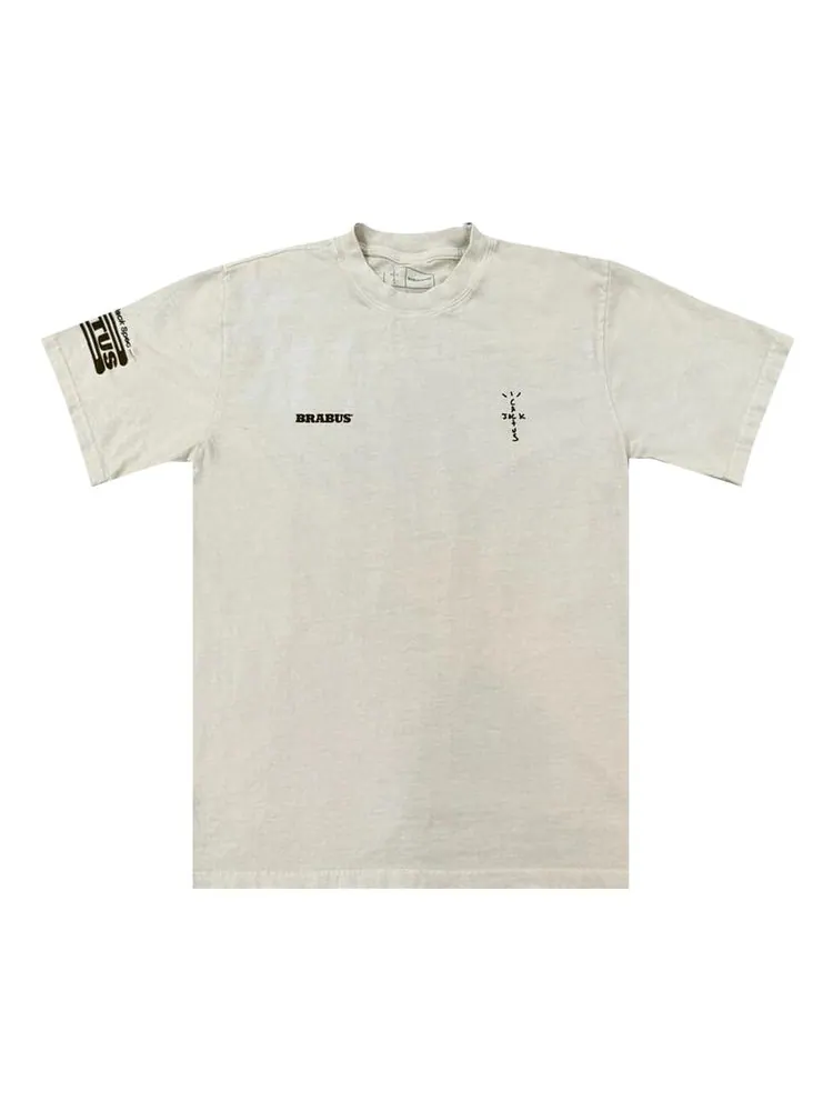 Футболка Cactus Jack by Travis Scott x Brabus T-Shirt 'White' — изображение 1 из 2, белый