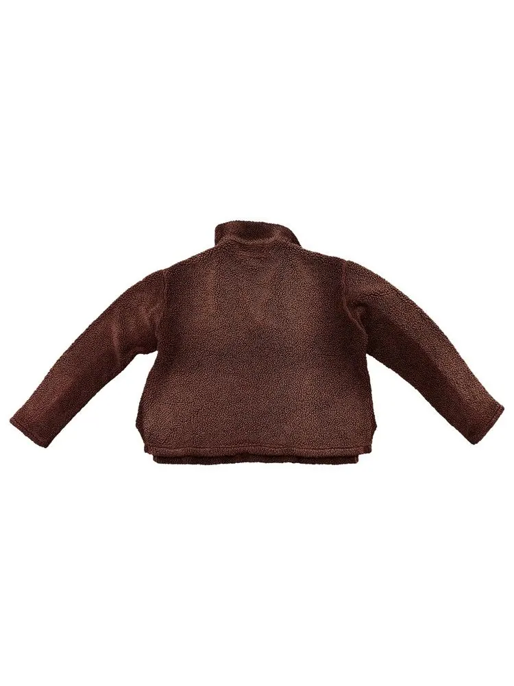Пуловер Cactus Jack by Travis Scott x Cactus Plant Flea Market Cowboy Fleece Pullover — изображение 2 из 2, коричневый