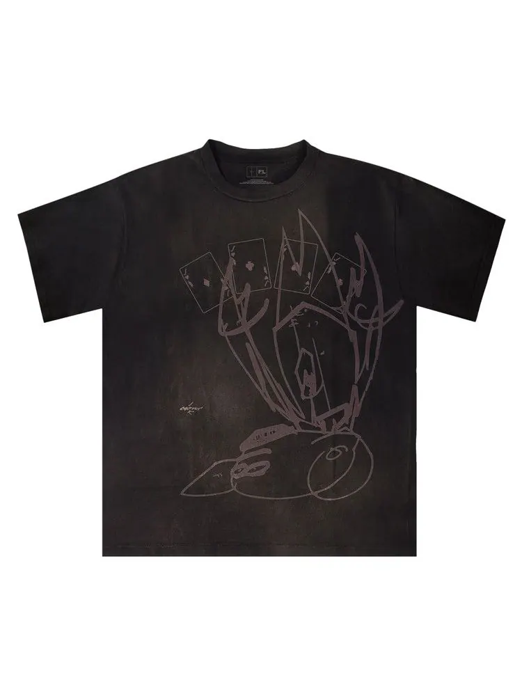 Футболка Cactus Jack by Travis Scott x FUTURA LABORATORIES Tee — изображение 1 из 2, черный