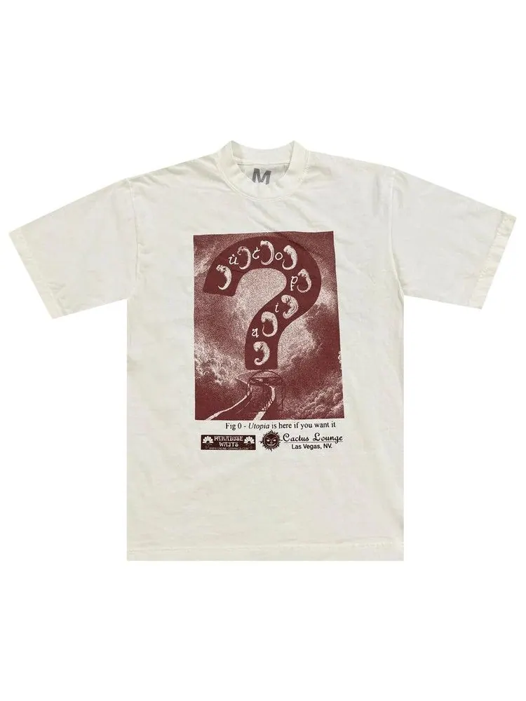 Футболка Cactus Jack by Travis Scott x Online Ceramics Utopia Tee — изображение 1 из 1, белый