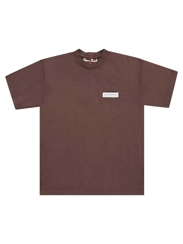 Футболка Cactus Jack by Travis Scott x Tom Sachs Ten Bullets Tee — изображение 1 из 2, коричневый