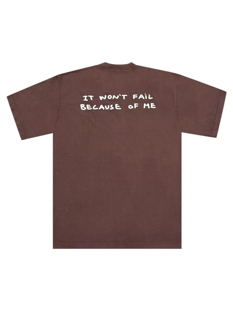 Футболка Cactus Jack by Travis Scott x Tom Sachs Ten Bullets Tee — изображение 2 из 2, коричневый