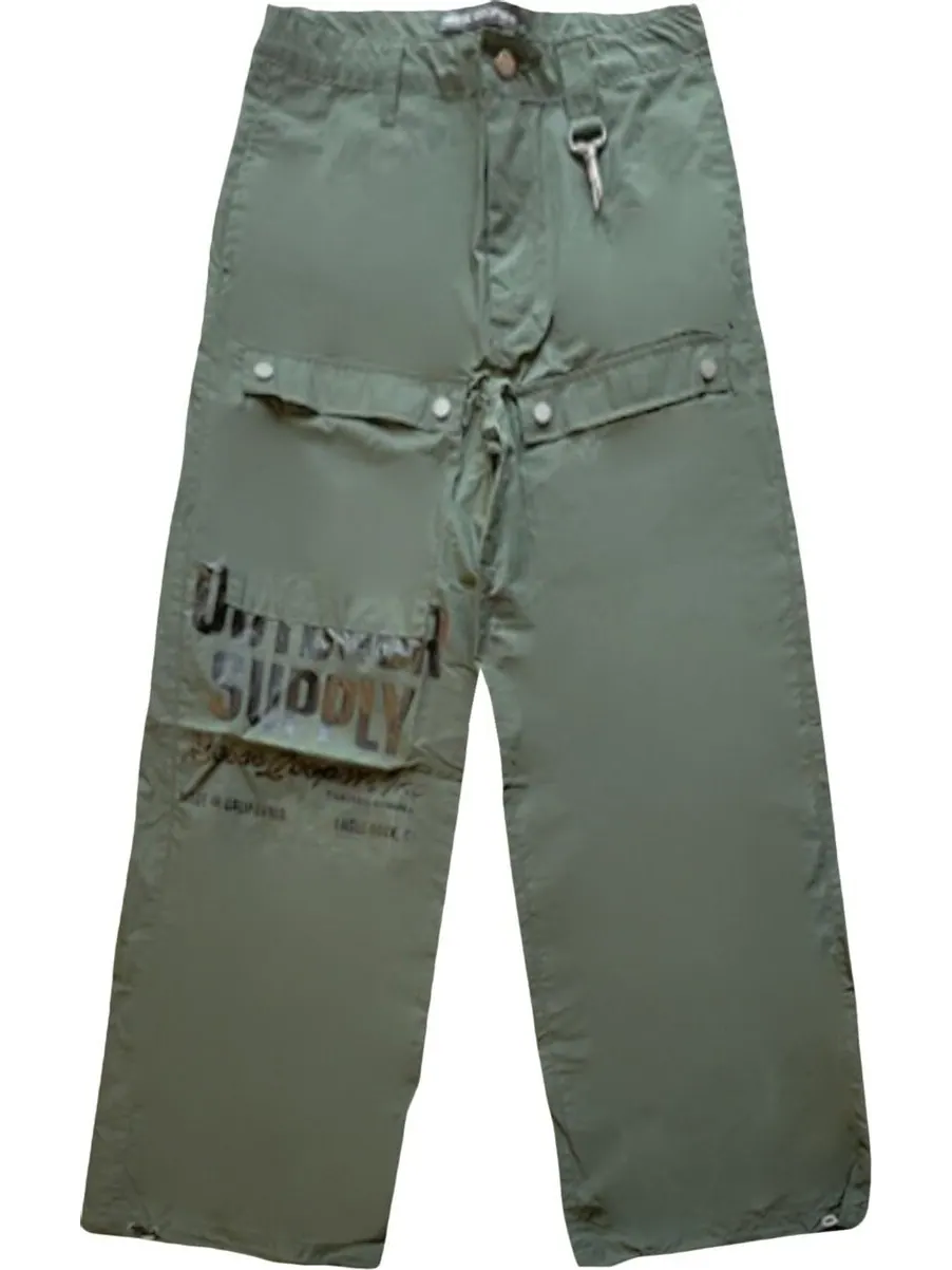Брюки Reese Cooper Outdoor Supply Waxed Cotton Pant 'Green' — зеленый