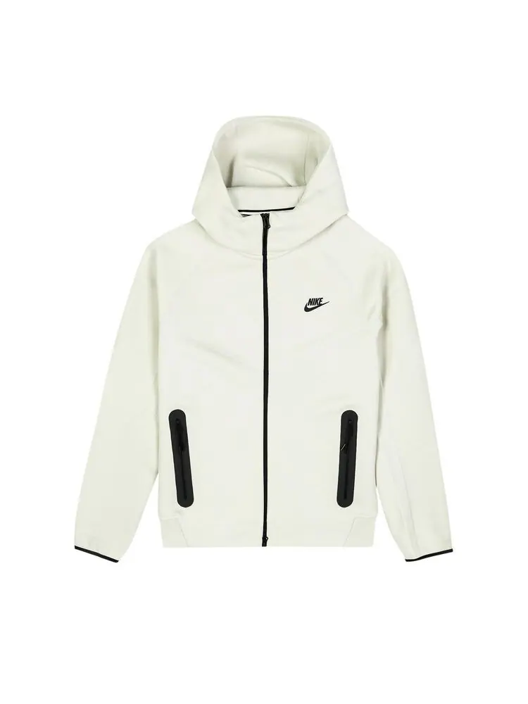 Худи Nike Sportswear Tech Fleece Windrunner Full Zip Hoodie Sea Glass/Black — изображение 1 из 1, черный