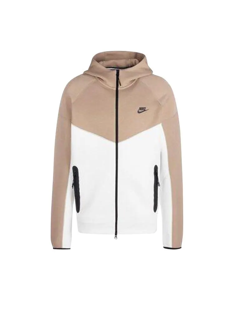 Ветровка Nike Sportswear Tech Fleece Windrunner — изображение 1 из 1, белый/хаки/черный