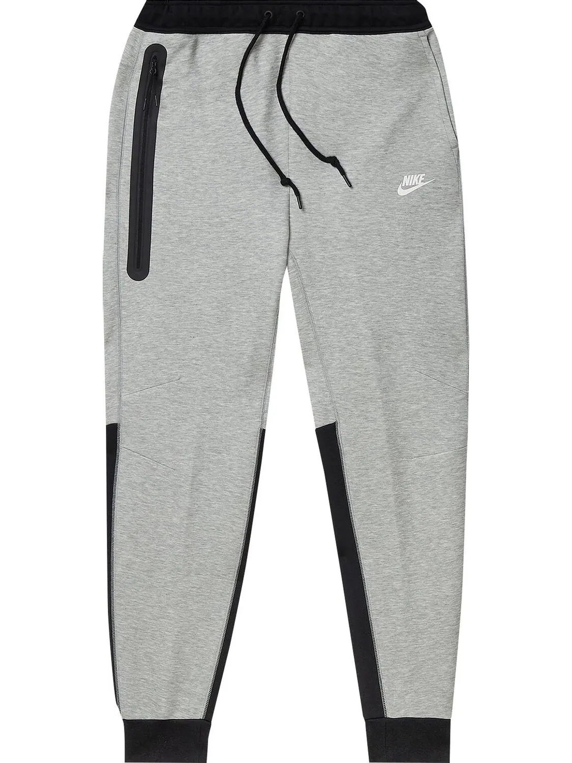 Спортивные брюки Nike Tech Fleece 'Dark Grey Heather/Black/White' — изображение 1 из 1, серый