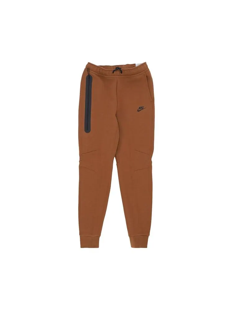 Спортивные брюки Nike Sportswear Tech Fleece Sweatpants Light British Tan/Black — изображение 1 из 2, светлый бежевый/черный