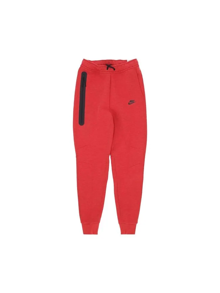 Спортивные брюки Nike Sportswear Tech Fleece Sweatpants Light University Red Heather/Black — изображение 1 из 2