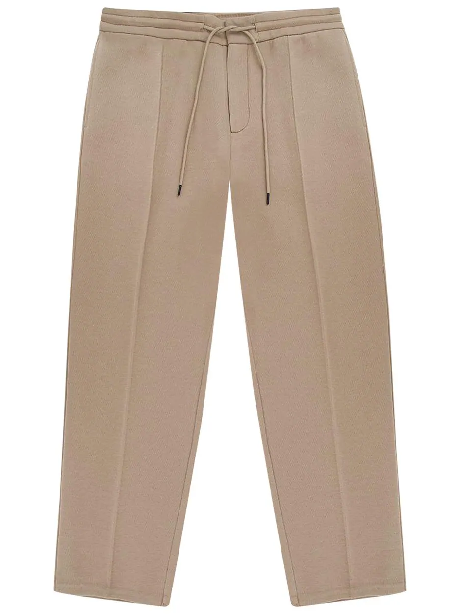 Спортивные штаны Nike Sportswear Tech Fleece Reimagined Loose Fit Open Hem Sweatpants 'Khaki' — изображение 1 из 2, загар