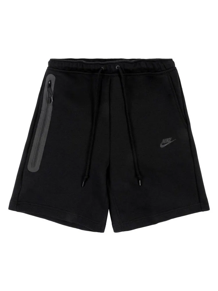 Шорты Nike Sportswear Tech Fleece Shorts — изображение 1 из 1, черный/черный