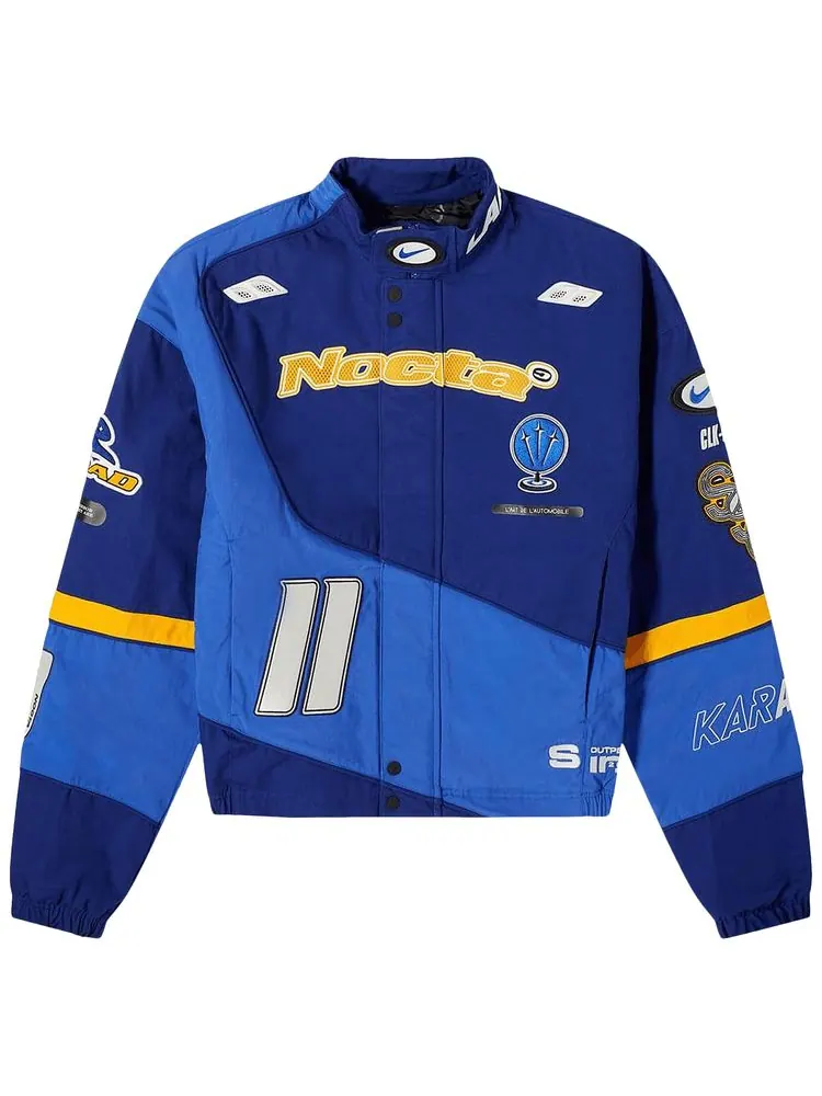 Куртка Nike x NOCTA L’Art Racing Jacket (Asia Sizing) 'Deep Royal Blue/Racer Blue/Phantom' — изображение 1 из 1