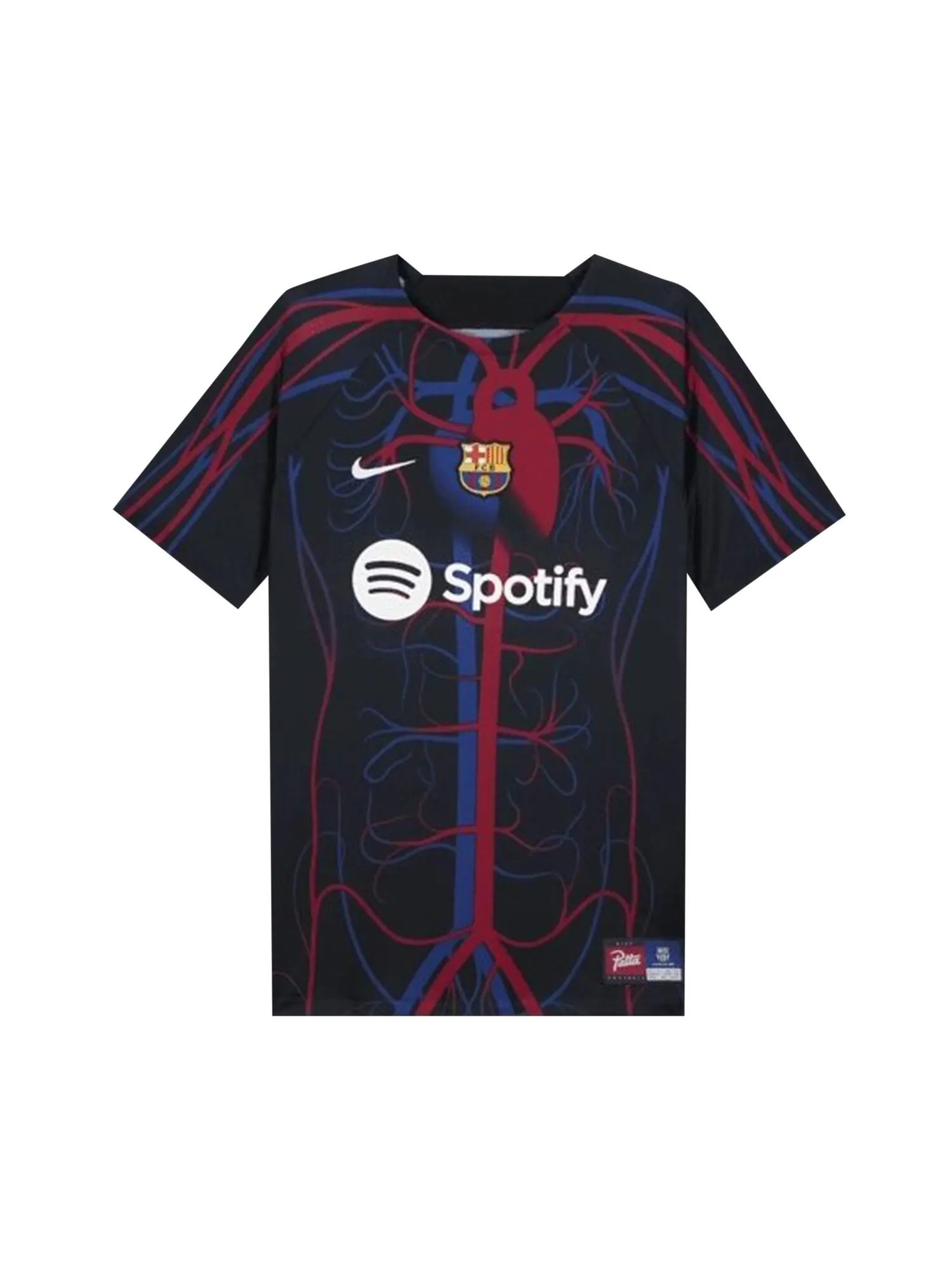 Футбольная футболка с короткими рукавами Nike FC Barcelona x Patta Dri-FIT — изображение 1 из 2, черный