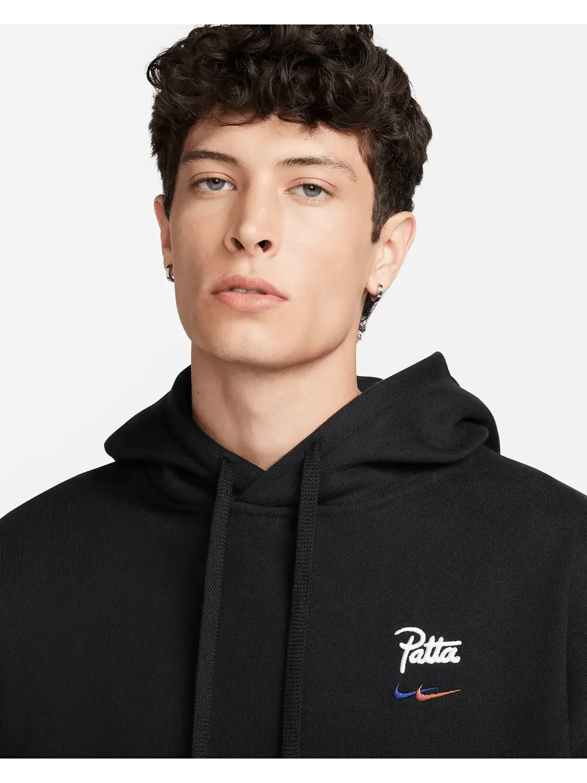 Толстовка Nike FC Barcelona x Patta Solo Swoosh — изображение 7 из 11, черный