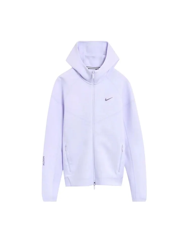 Худи Nike x NOCTA Tech Fleece Full Zip Hoodie (Asia Sizing) 'Palest Purple/Daybreak' — изображение 1 из 1, фиолетовый