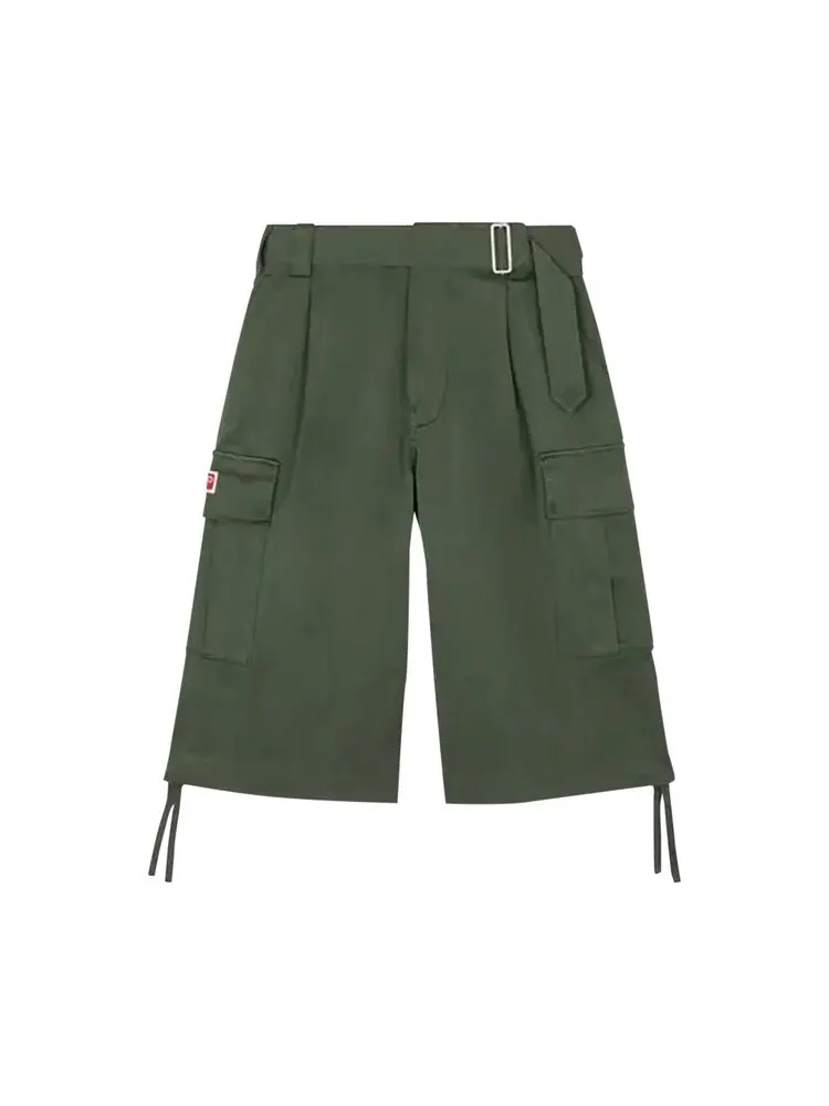 Шорты Kenzo Army Cargo Short — изображение 1 из 2, зеленый