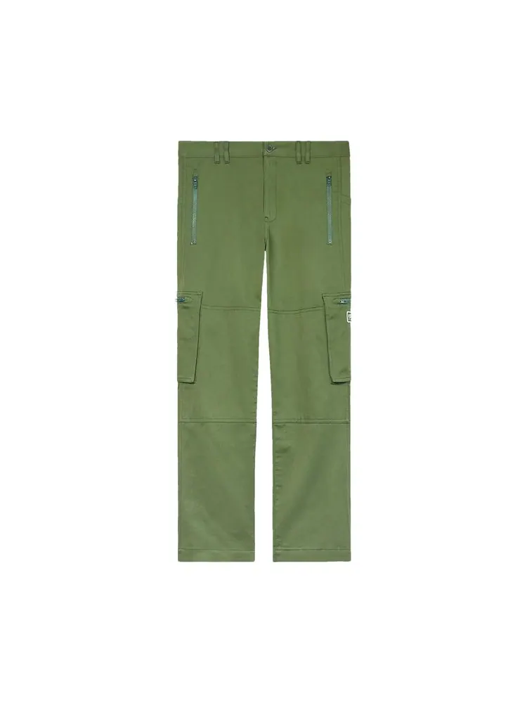 Брюки Kenzo Slim Cargo Pant Dark Khaki — изображение 1 из 2, темный хаки