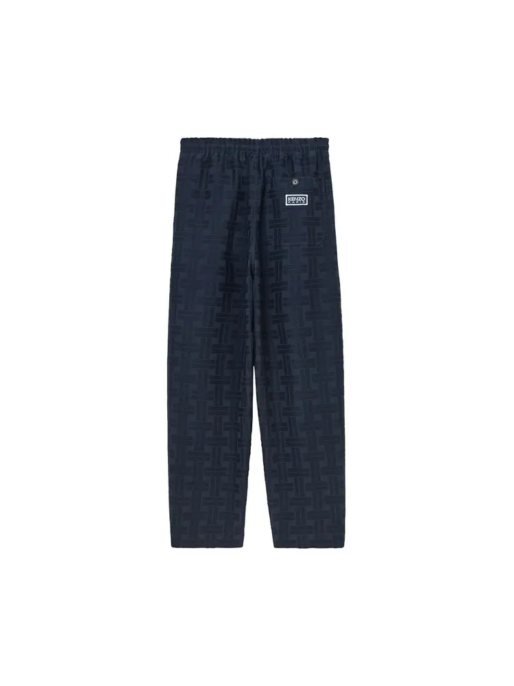 Брюки Kenzo Weave Jogger Pants 'Blue' — изображение 2 из 2, синий