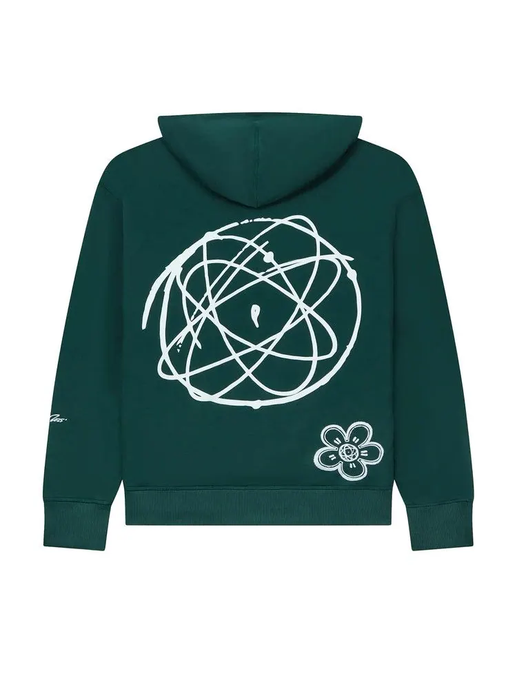Худи Kenzo Futura Padded Hoodie — изображение 2 из 2, папоротник