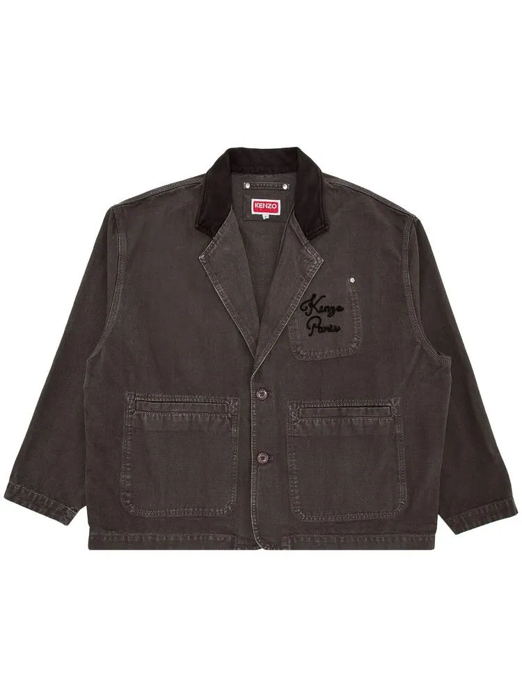 Куртка Kenzo Paris Chainstitch Workwear Jacket — изображение 1 из 3, тауп