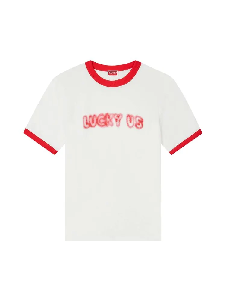 Футболка Kenzo Gots Words Slim — изображение 1 из 2, белый